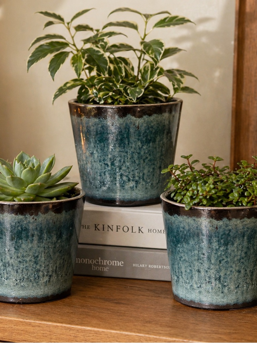 Scheurich Flower WaterProof Pot Tradition 870 Made In Germany 3.5” tall 4” W